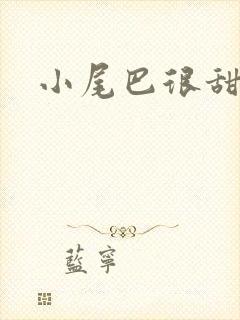 小尾巴很甜封面