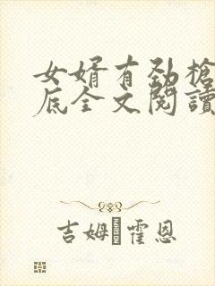 女婿有劲枪枪到底全文阅读封面