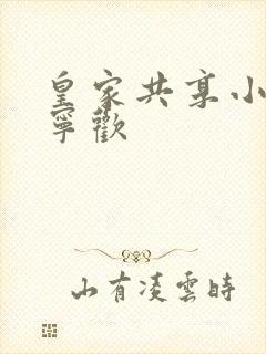 皇家共享小公主宁欢