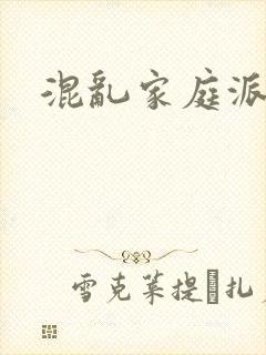 混乱家庭派对封面
