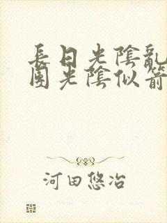 长日光阴乱作一团光阴似箭眇眇