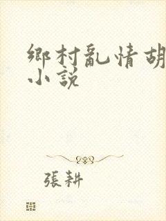 乡村乱情胡秀英小说封面