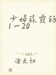 少妇苏霞的沉沦1一20封面