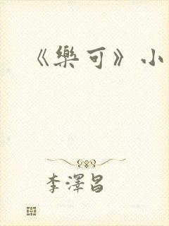 《乐可》小说