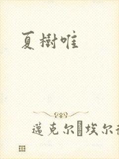 夏树唯