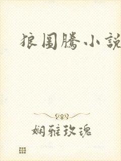 狼图腾小说