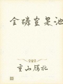 金磷岂是池中物