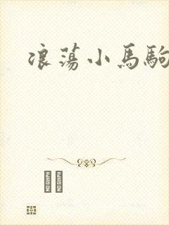 浪荡小马驹封面