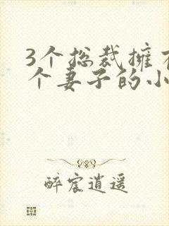 3个总裁拥有一个妻子的小说