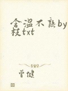 含温不熟by词枝txt