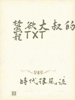 禁欲大叔的心尖宠TXT