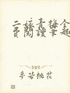 二嫁青梅全文免费阅读笔趣阁