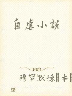 自虐小说封面