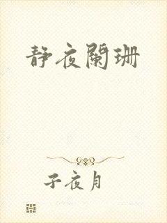 静夜阑珊