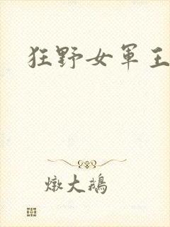 狂野女军王封面