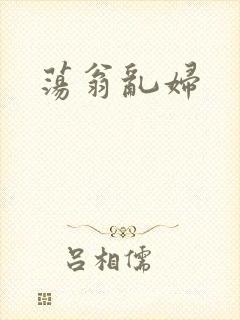荡翁乱妇