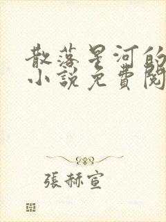 散落星河的记忆小说免费阅读全文
