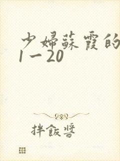 少妇苏霞的沉沦1一20