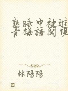 熟睡中被进了H青梅诱哄视频封面