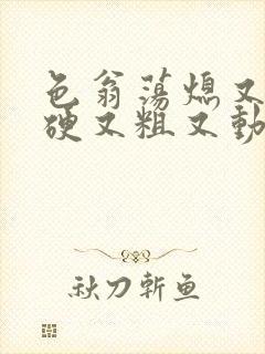 色翁荡熄又大又硬又粗又动态图