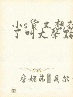 小s货又想挨c了叫大声点