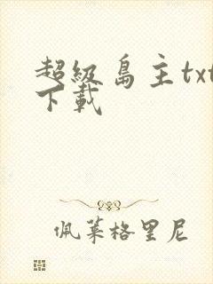超级岛主txt下载