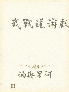 武战道游戏