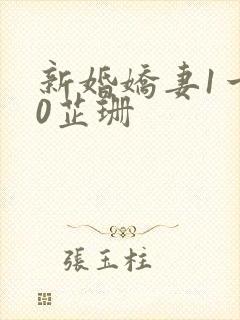 新婚娇妻1一40芷珊
