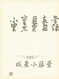 小宝贝来爹地怀里免费目录