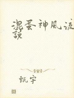 混蛋神风流史小说