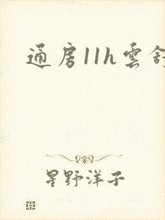 通房11h云舒封面