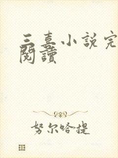 三喜小说完整版阅读
