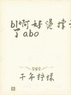 bl啊好烫撑满了abo