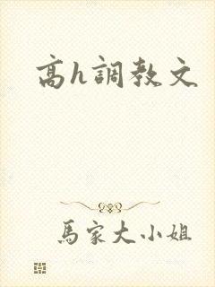 高h调教文