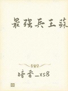 最强兵王苏锐封面