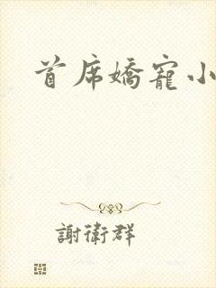 首席娇宠小情人