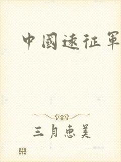 中国远征军小说
