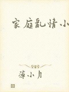 家庭乱情小说