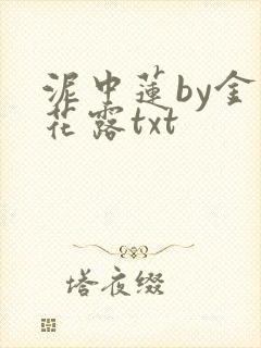 泥中莲by金银花露txt