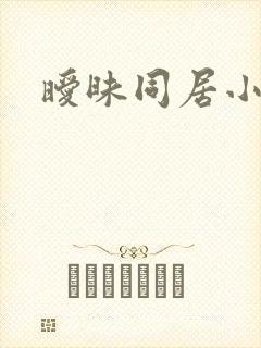 暧昧同居小说封面