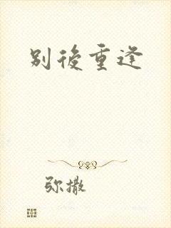 别后重逢封面