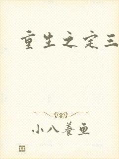 重生之定三国封面