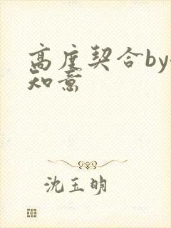 高度契合by洛知意