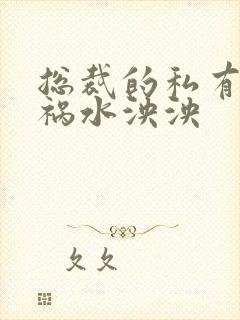 总裁的私有宝贝祸水泱泱