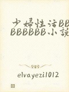 少妇性活BBBBBBBBB小说