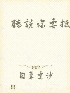 听说你要抵抗我