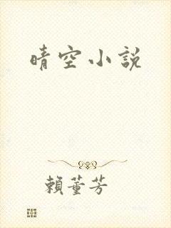 晴空小说封面