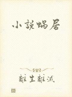 小说蜗居封面