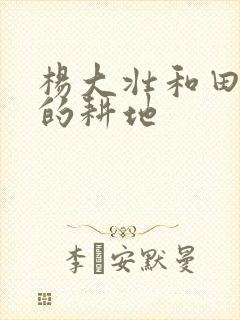 杨大壮和田桂花的耕地