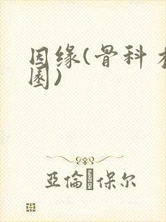 因缘(骨科 校园)封面